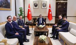 Cumhurbaşkanı Yardımcısı Yılmaz, 4 ülkenin büyükelçisini kabul etti