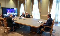 Cumhurbaşkanı Yardımcısı Yılmaz, İran'daki gelişmelerin ele alındığı çevrim içi liderler toplantısına katıldı: