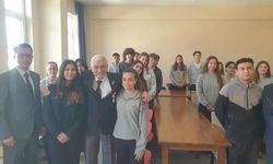 Datça'da Gaziler Gençlik Yılı kapsamında öğrencilerle buluştu