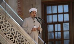 Diyanet İşleri Başkanı Arpaguş, Selimiye Camisi'nde hutbe irat etti