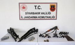 Diyarbakır'da operasyonlarda silah ve mühimmat ele geçirildi
