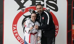 Down sendromlu tekvandocu Büşra Yolun, şampiyonluklar istiyor