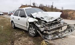 Elazığ'da iki otomobilin çarpıştığı kazada 9 kişi yaralandı