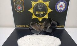 Elazığ'da yolcu otobüsünde uyuşturucu bulundu, bir şüpheli tutuklandı