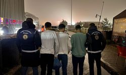 Gaziantep'te 3 düzensiz göçmen yakalandı