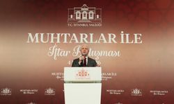 İstanbul Valisi Gül muhtarlarla iftarda bir araya geldi
