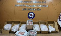 İzmir'de 356 bin uyuşturucu hap ele geçirildi