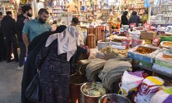 Kerkük'te Ramazan Bayramı öncesi çarşı ve pazarlar hareketlendi