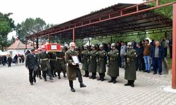 Kıbrıs gazisi Manisa'da son yolculuğuna uğurlandı