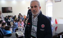 Kilis'te Kuran kursu öğrencileri kumbaralarını Gazzeli çocuklara bağışladı