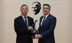 Kırgızistan'ın Ankara Büyükelçisi Kazakbaev'den Kapadokya Alan Başkanlığına ziyaret