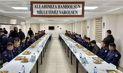 Kırşehir Valisi Demiryürek, jandarma personeliyle iftar yaptı