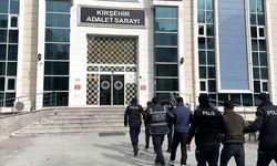 Kırşehir'de 3 hırsızlık şüphelisi tutuklandı