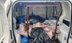 Kırşehir'de 340 kilo bozulmuş kırmızı ve beyaz et ele geçirildi