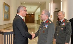 KKTC Cumhurbaşkanı Erhürman, Kara Kuvvetleri Komutanı Orgeneral Tokel'i kabul etti
