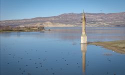 Kuraklık nedeniyle su seviyesi gerileyen Karakaya Barajı yağışlarla canlandı