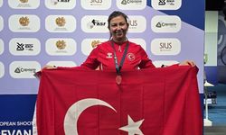 Milli atıcı Elif Duygu Eren, Avrupa üçüncüsü oldu