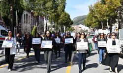 Muğla'da kadınlar 'Sessiz Kararlılık' yürüyüşünde buluştu