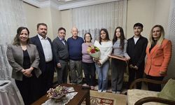 Muğla'da liselilerden muharip gazilere vefa ziyareti