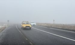 Niğde'de sis etkili oluyor