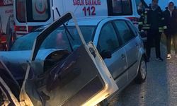 Osmaniye'de iki otomobilin çarpıştığı kazada 1 kişi öldü, 6 kişi yaralandı