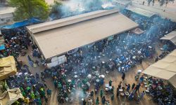 Senegal'de Müridiler ramazanın 20'nci günü dolayısıyla toplu yemek pişirdi