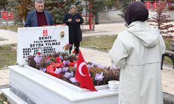 Sivas'ta şehitliklerde hüzünlü bayram