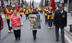 Tekirdağ'da 57 gönüllü 57. Alay'ın izinde Çanakkale yürüyüşüne uğurlandı