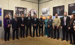 Trabzon'da sağlık çalışanlarının çektiği fotoğraflardan oluşan sergi açıldı