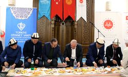 Türkiye Diyanet Vakfı Kırgızistan'da geniş katılımlı iftar programı düzenledi