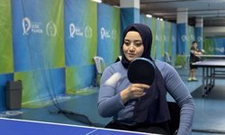 Yeni başladığı para masa tenisinde Türkiye üçüncüsü olan Hatice hedef yükseltti