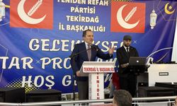 Yeniden Refah Partisi Genel Başkanı Erbakan, Tekirdağ'da iftar programına katıldı