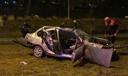 Yozgat'ta devrilen otomobildeki 1 kişi öldü, 1 kişi yaralandı