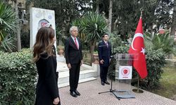 Yunanistan'daki Türk Şehitliği'nde 18 Mart Şehitleri Anma Günü vesilesiyle tören düzenlendi