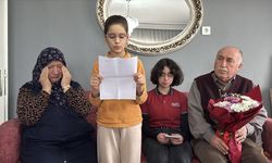 Zonguldak'ta öğrenciler şehit ailelerine mektup yazdı