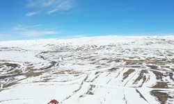 Ağrı ve Kars'ın yüksek kesimleri karla kaplandı