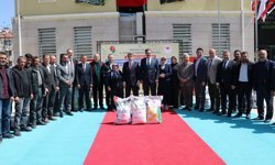 Amasya'da çiftçilere ayçiçeği, nohut ve sorgum sudan otu tohumu dağıtıldı