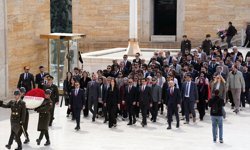 Anadolu Ajansı 106'ncı yaşında Anıtkabir'de