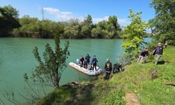 Antalya'da 6 gündür kayıp olan belediye personeli için ırmakta arama çalışması yapıldı