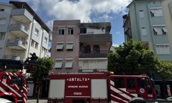 Antalya'da apartman dairesinde çıkan yangın söndürüldü