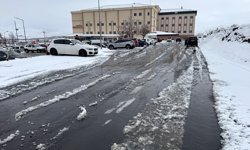 Ardahan'da kar yağışı etkili oldu