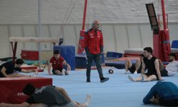 Artistik Cimnastik Erkek Milli Takımı, Bolu'da kampa girdi