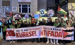 Artvin, Trabzon ve Gümüşhane'de İsrail'in Küresel Sumud Filosu'na saldırısı protesto edildi