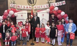 Atina'da 23 Nisan Ulusal Egemenlik ve Çocuk Bayramı önceden kutlandı