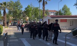 Aydın merkezli yasa dışı bahis operasyonunda yakalanan 9 şüpheli adliyede