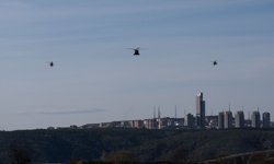 Bakan Çiftçi, Emniyet envanterine alınan T-70 helikopteriyle ilk uçuşunu gerçekleştirdi