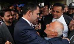 Bakan Kurum oğlunun vasiyeti yerine getirilen şehit babasıyla buluştu