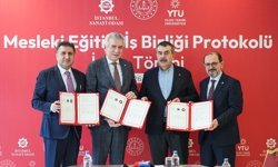 Bakan Tekin, 'Mesleki Eğitim İş Birliği Protokolü' imza törenine katıldı: