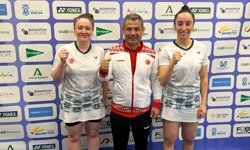 Bengisu Erçetin-Nazlıcan İnci ikilisi, Avrupa Badminton Şampiyonası'nda finale yükseldi