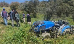 Bilecik'te devrilen traktörün sürücüsü öldü